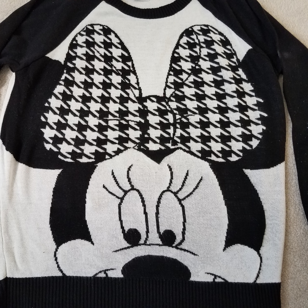 Disney Minnie Mouse Sweater Women size L